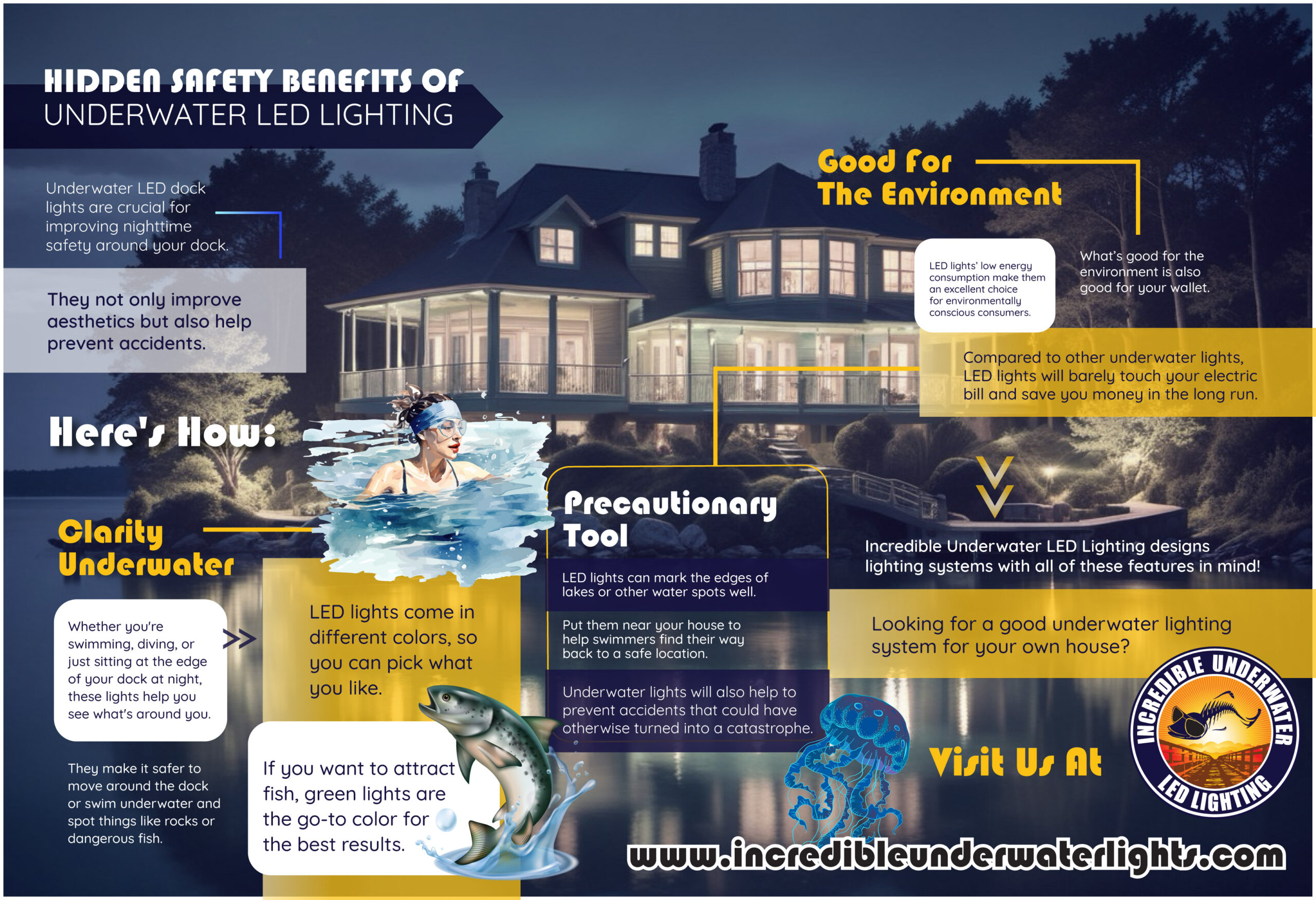 Hidden Safety Benefits of Underwater LED Lighting