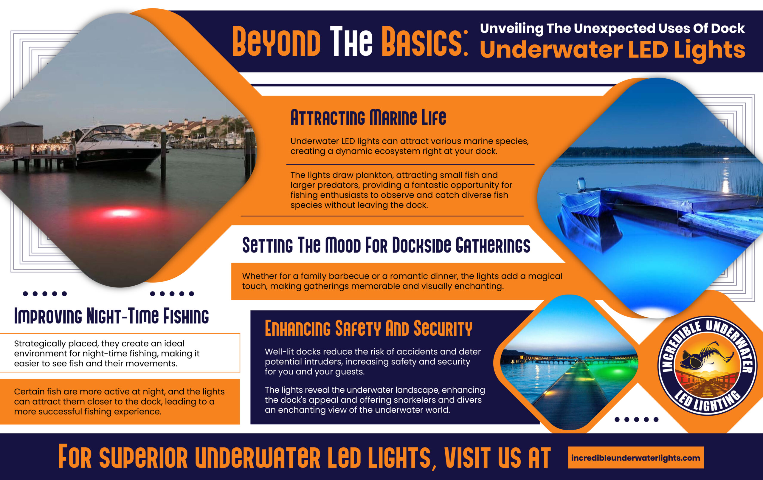 Beyond the Basics: Unveiling The Unexpected Uses Of Dock Underwater LED Lights