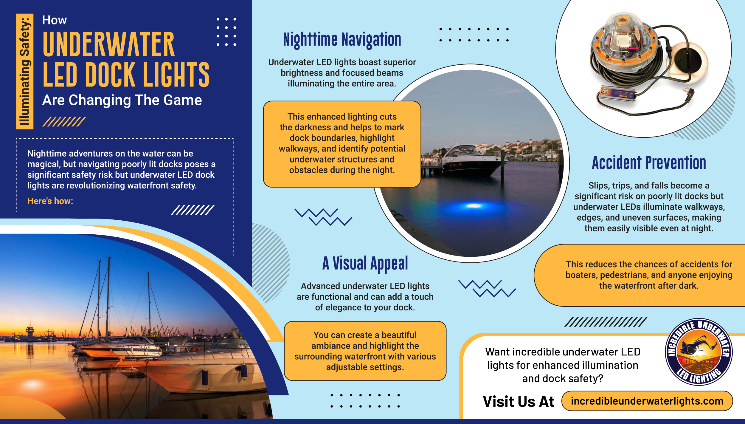 Illuminating Safety: How Underwater LED Dock Lights Are Changing The Game