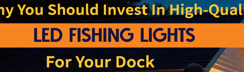 Why You Should Invest In High-Quality LED Fishing Lights For Your Dock