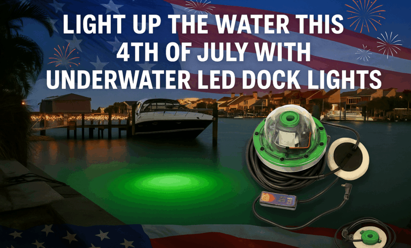 Dock lights on 4th July